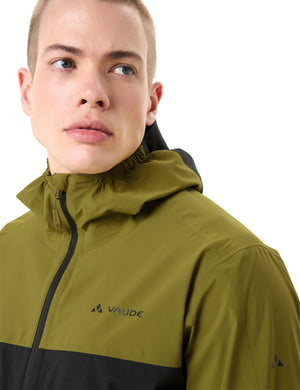 Herre Moab Rain Jacket DARK LEAF - Vaude