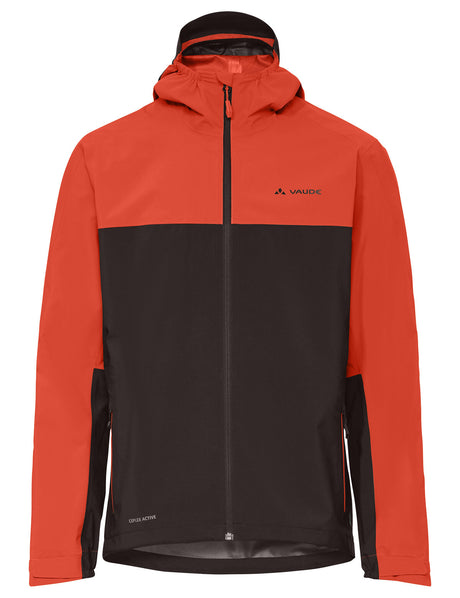 Herre Moab Rain Jacket glowing red/black - Vaude