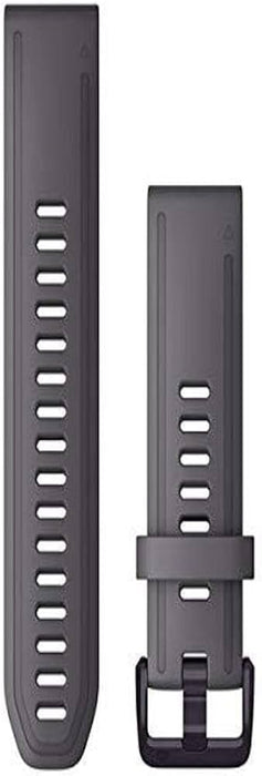 QuickFit® 20 urremme, Shale Grey silikone, Amethyst hardware 2