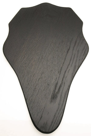 Gevirplade hjort - Mørk eg 38 x 24 cm