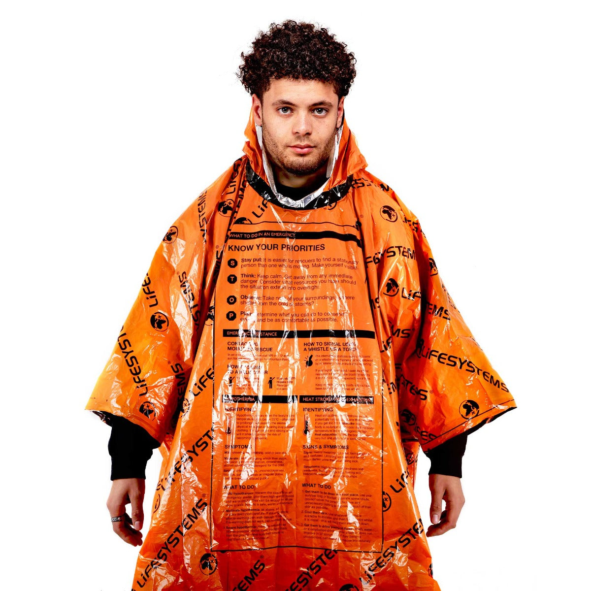 Heatshield nødponcho - Lifesystems