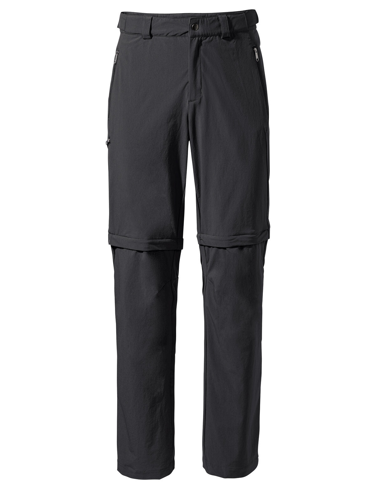Herre Farley Stretch T-zip Pants III Black - Vaude