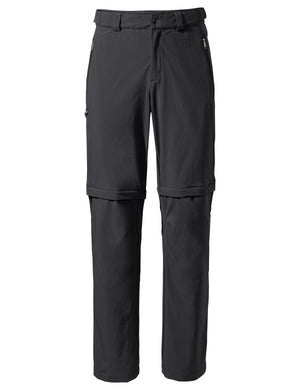 Herre Farley Stretch T-zip Pants III Black - Vaude