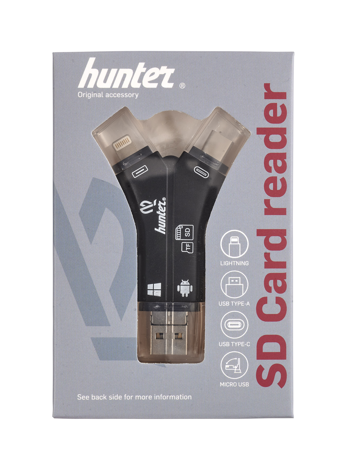 Hunter SD-kort læser