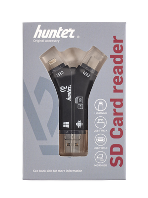 Hunter SD-kort læser