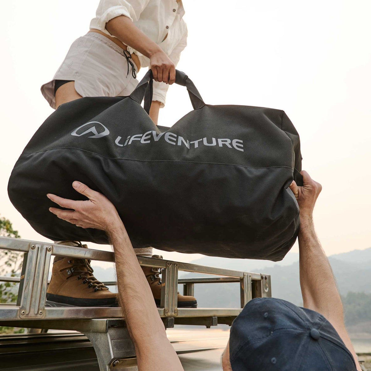 Expedition Duffle, 100 Litre, Black - Life Venture
