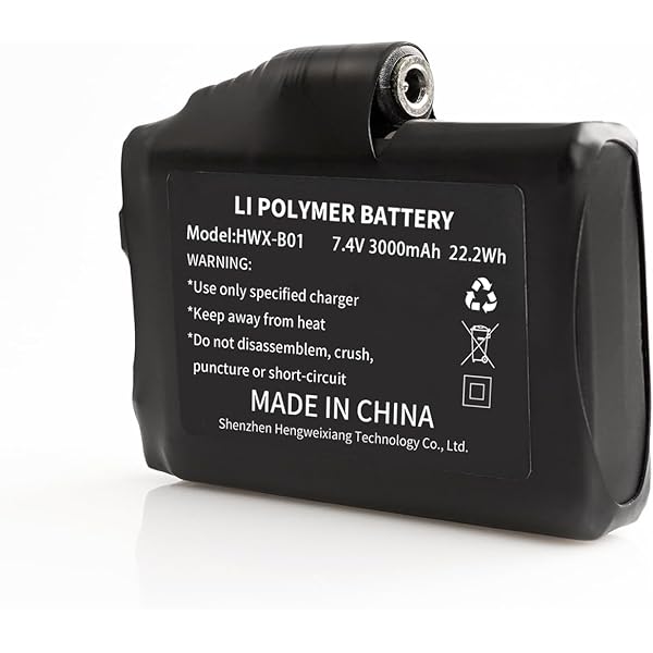 Batteri til varmeudstyr 3000 mAh (1stk)