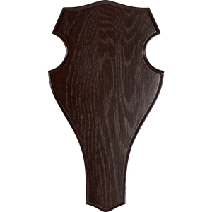 Hjorteplade mørkt træ 29 x 17 cm – Seeland