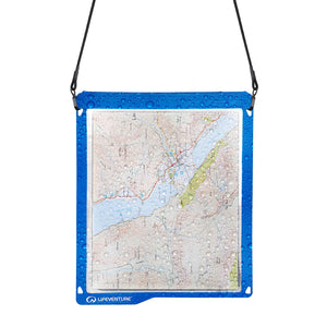Waterproof Map Case, Grey - Life Venture