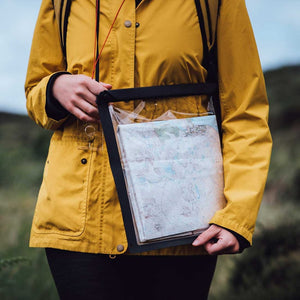 Waterproof Map Case, Grey - Life Venture