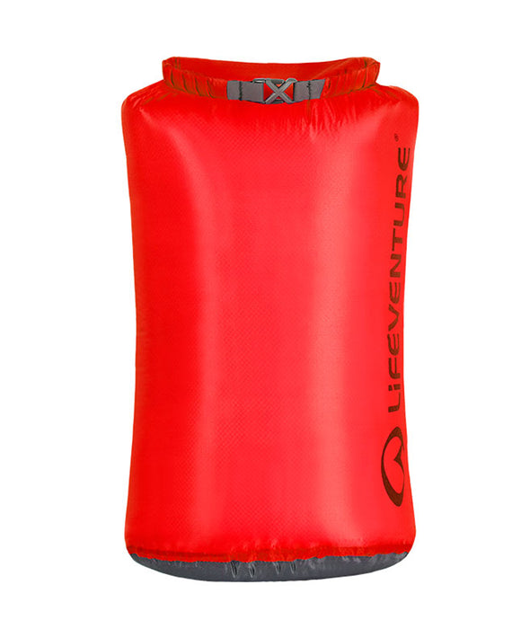 Ultralight Dry Bag, 25 Litre, Red - Life Venture
