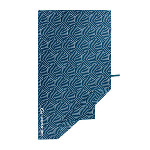 Recycled SoftFibre Trek Towel, Geometric - Life Venture