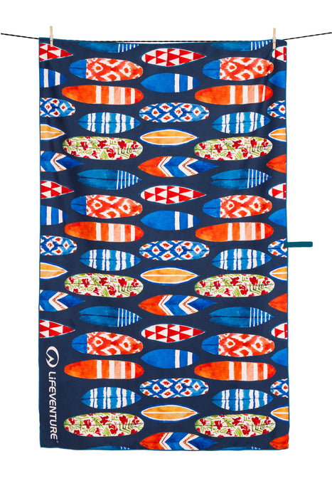 Recycled SoftFibre Trek Towel, Surfboard - Life Venture