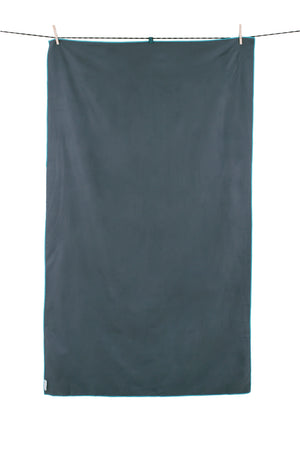 Recycled SoftFibre Trek Towel, Grey, Gia - Life Venture