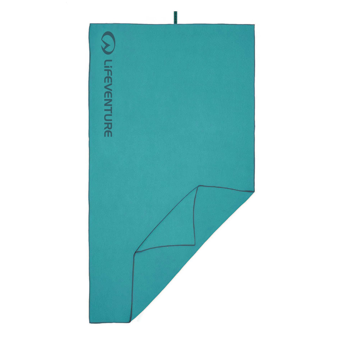 Recycled SoftFibre Trek Towel, Teal, Lar - Life Venture