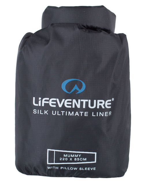 Silk Ultimate Sleeping Bag Liner, Mummy, - Life Venture
