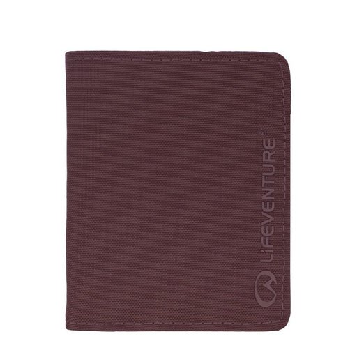 RFID Wallet, Recycled, Plum - Life Venture