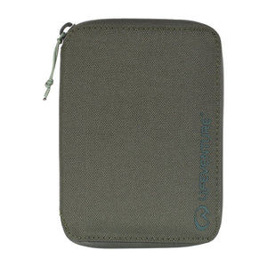 RFID Mini Travel Wallet, Recycled, Olive - Life Venture