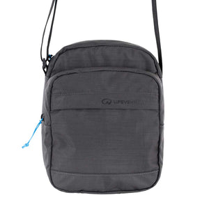 RFiD Shoulder Bag, Recycled, Grey - Life Venture