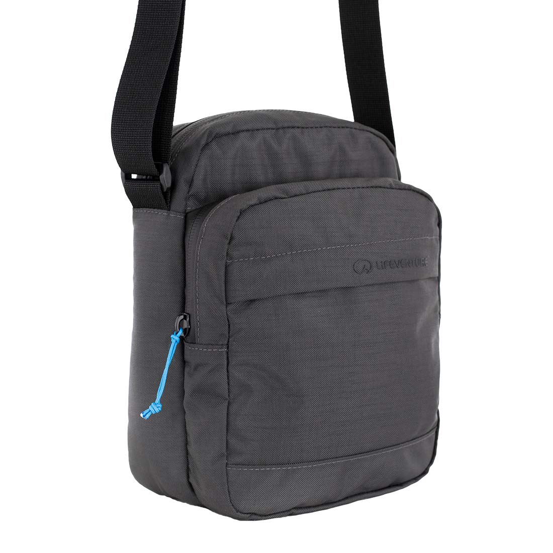 RFiD Shoulder Bag, Recycled, Grey - Life Venture