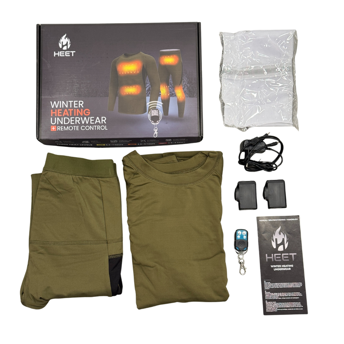 Undertøj med varme PRO + fjernbetjening - HEET