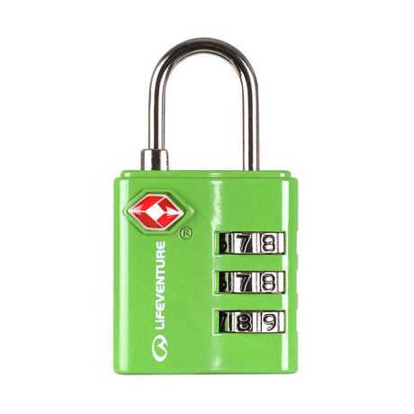 TSA Combi Lock, Green - Life Venture