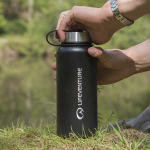 Rustfri stålflaske 1 liter - LifeVenture