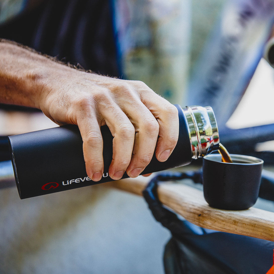 TiV Vacuum Flask 500, Dark Grey - Life Venture