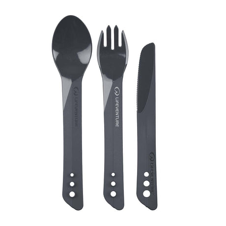 Ellipse Cutlery Set, Graphite - Life Venture