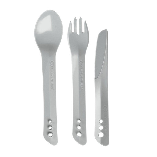 Ellipse Cutlery Set, Light Grey - Life Venture