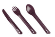 Ellipse Cutlery Set, Purple - Life Venture