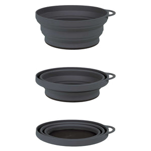 Silicone Ellipse Flexi-Bowl, Purple - Life Venture