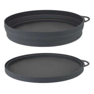 Silicone Ellipse Flexi-Plate, Graphite - Life Venture