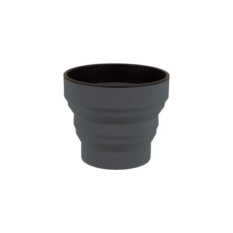 Silicone Ellipse Flexi-Mug, Graphite - Life Venture
