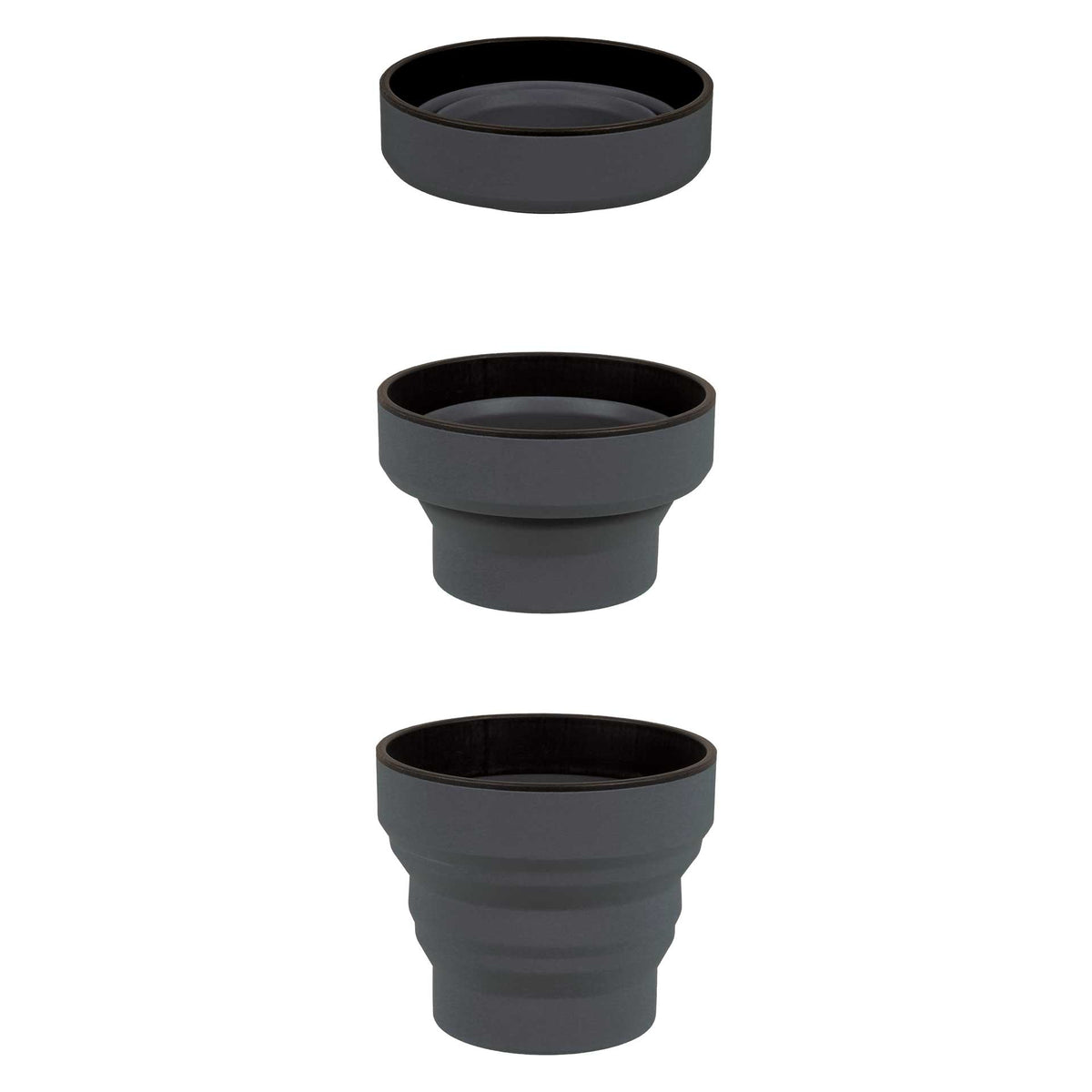 Silicone Ellipse Flexi-Mug, Navy Blue - Life Venture