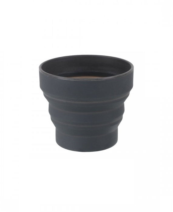 Silicone Ellipse Flexi-Mug, Graphite - Life Venture