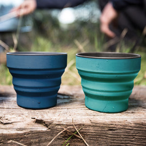 Silicone Ellipse Flexi-Mug, Graphite - Life Venture