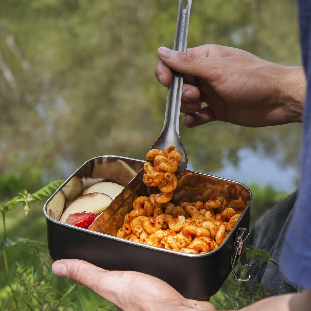 Titanium Long-Handled Spork - Life Venture