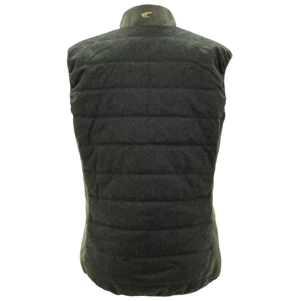 ULTRA LODEN REVERSIBLE VEST - Carinthia - Olive
