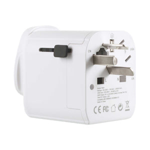 UK to World Travel Adaptor with USB - Life Venture