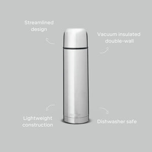 Classic Light Vacuum Bottle Stainless Steel / 0.35 L - Primus