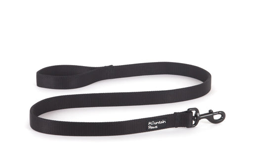 Extra Tough Dog Lead, Black - Mountain Paws