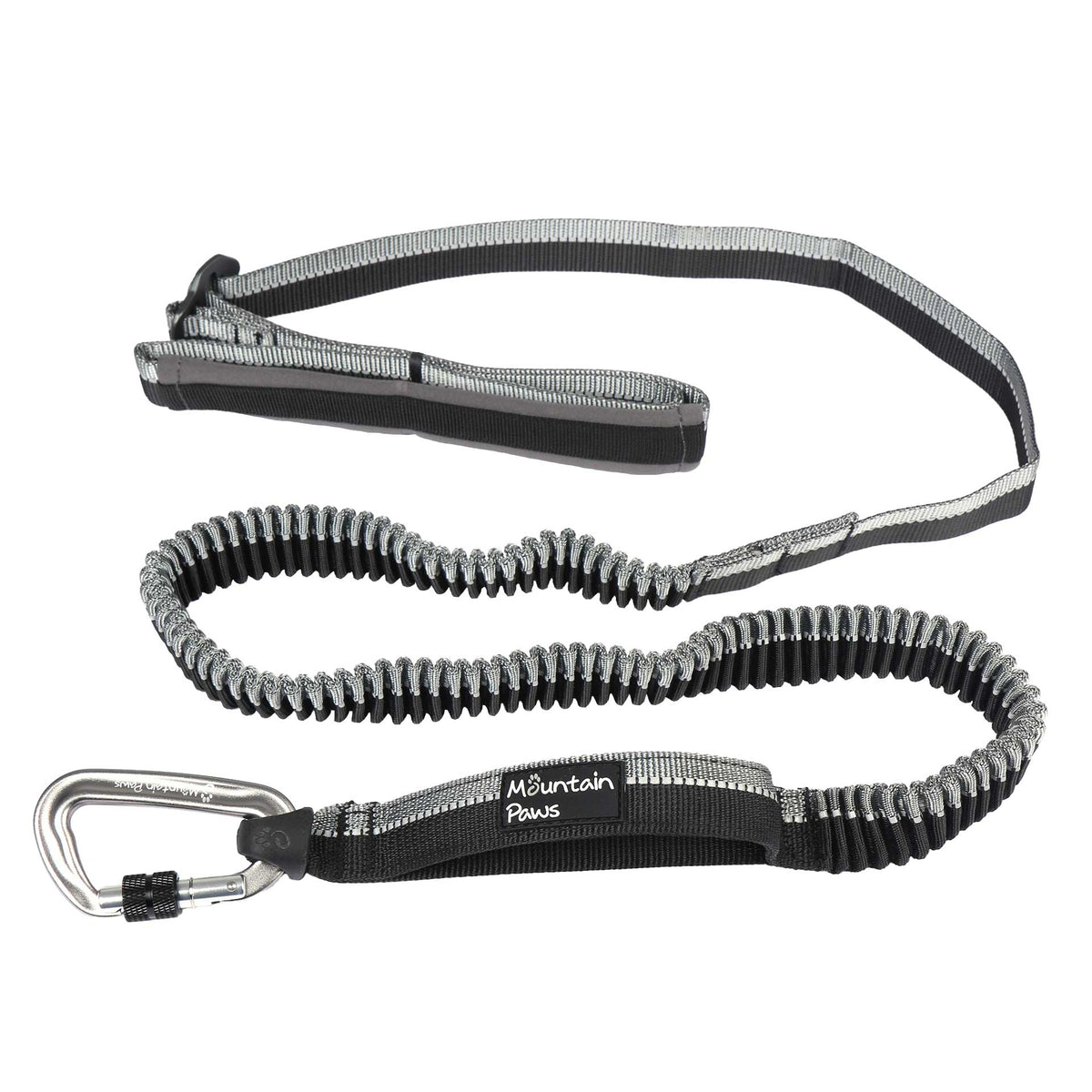 Shock Absorber Dog Lead, Black - Mountain Paws