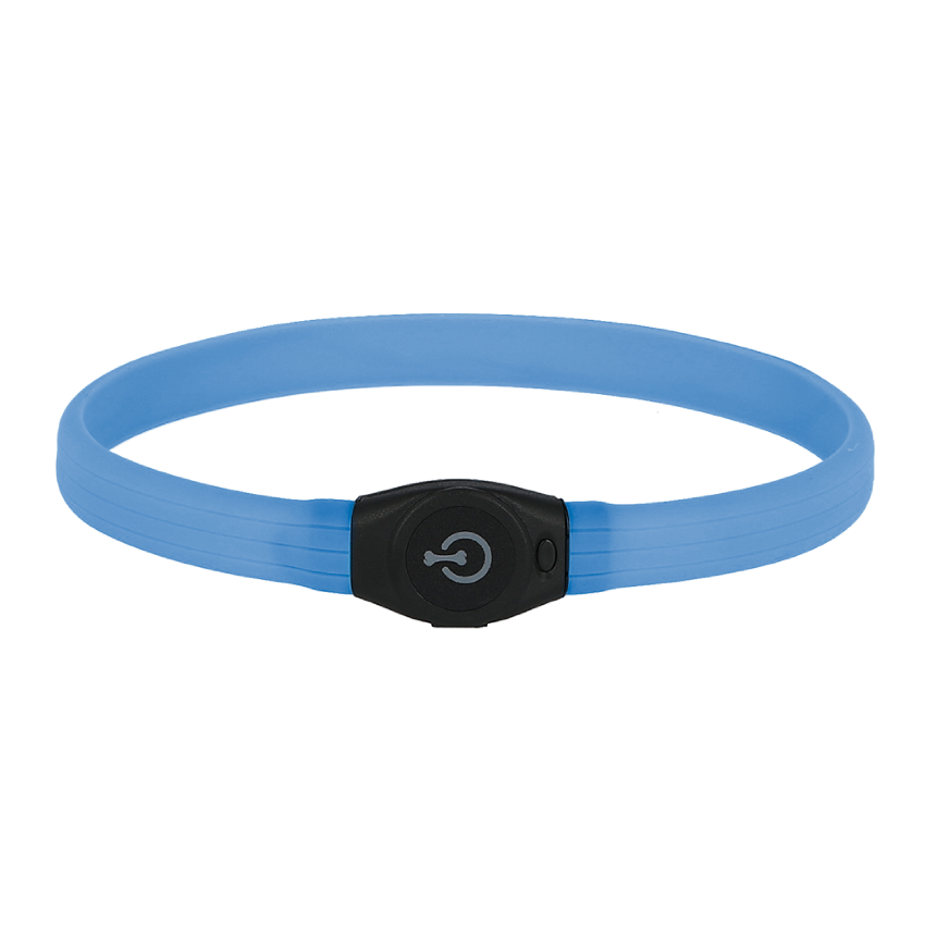 Halsbånd Maxi Safe Led - Blå