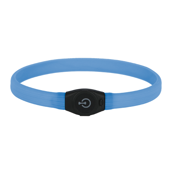 Halsbånd Maxi Safe Led - Blå