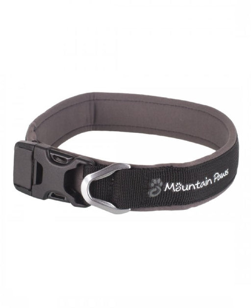 Dog Collar, X-Large, Black - Mountain Paws