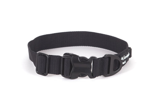 Extra Tough Dog Collar, Large, Black - Mountain Paws