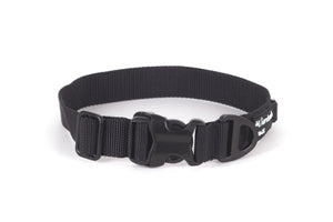 Extra Tough Dog Collar, Medium, Black - Mountain Paws