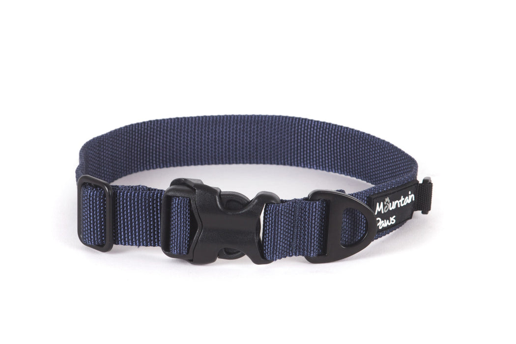 Extra Tough Dog Collar, Extra Large, Nav - Mountain Paws