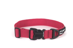 Extra Tough Dog Collar, Extra Large, Red - Mountain Paws